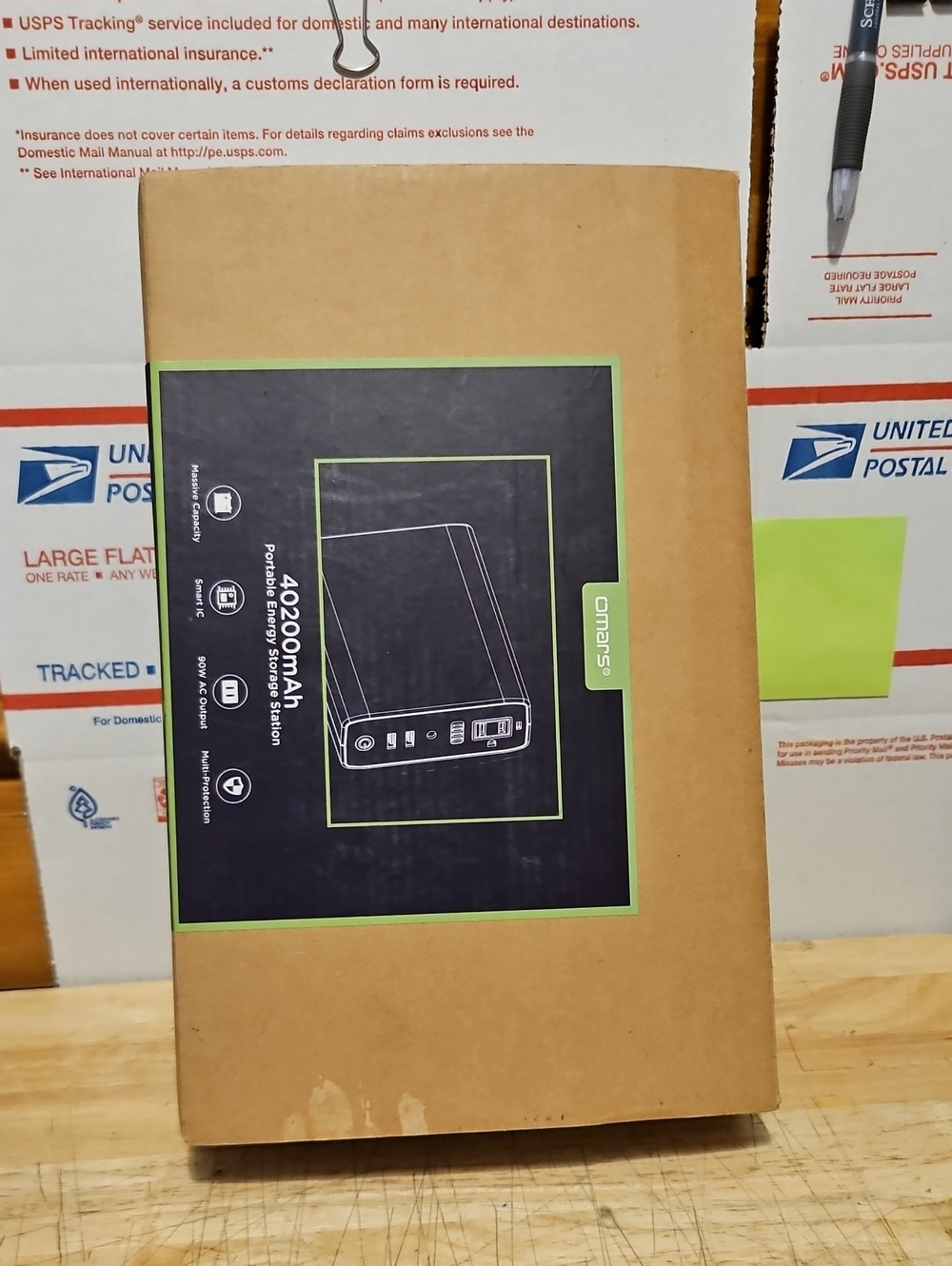 Omars 40200mAh Portable Power Bank - Open Box